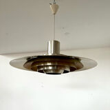 Old Scandinavian design suspension lamp Preben Fabricius and Jørgen Kastholm for Nordisk Solar vintage