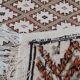Handmade beige mergoum carpet  70x130cm