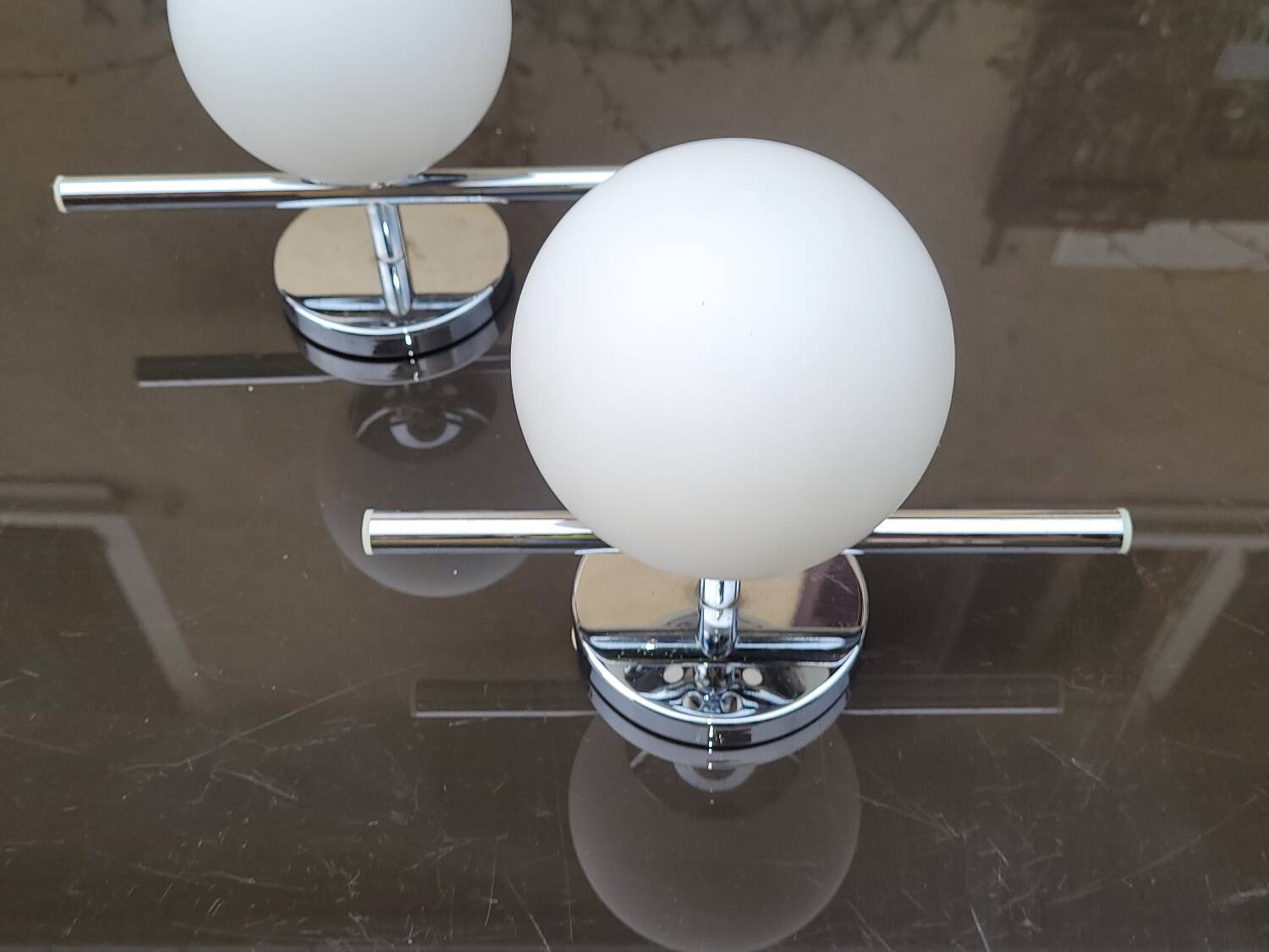 Vintage Chrome Wall Lamp