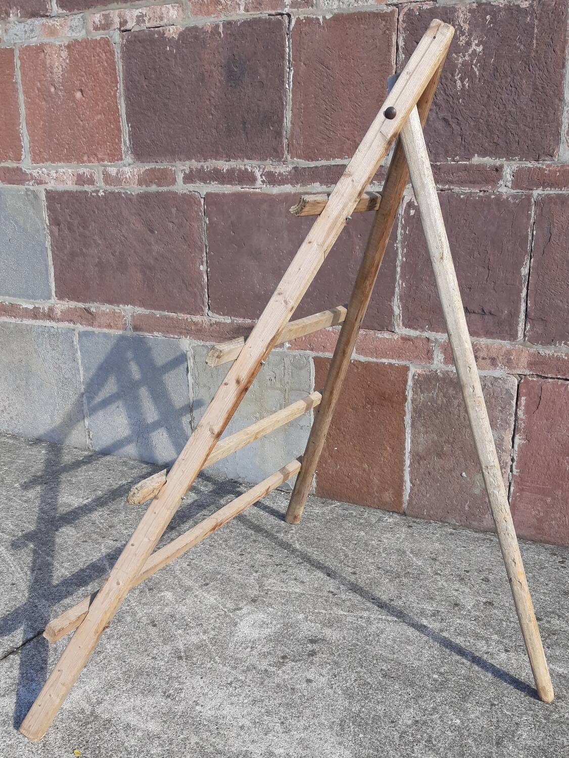 Folding ladder for olive trees. (Spain, 1940s/50s)
