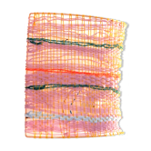 Applique en tissage contemporain de laine