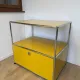 USM Haller commode in Gold Yellow