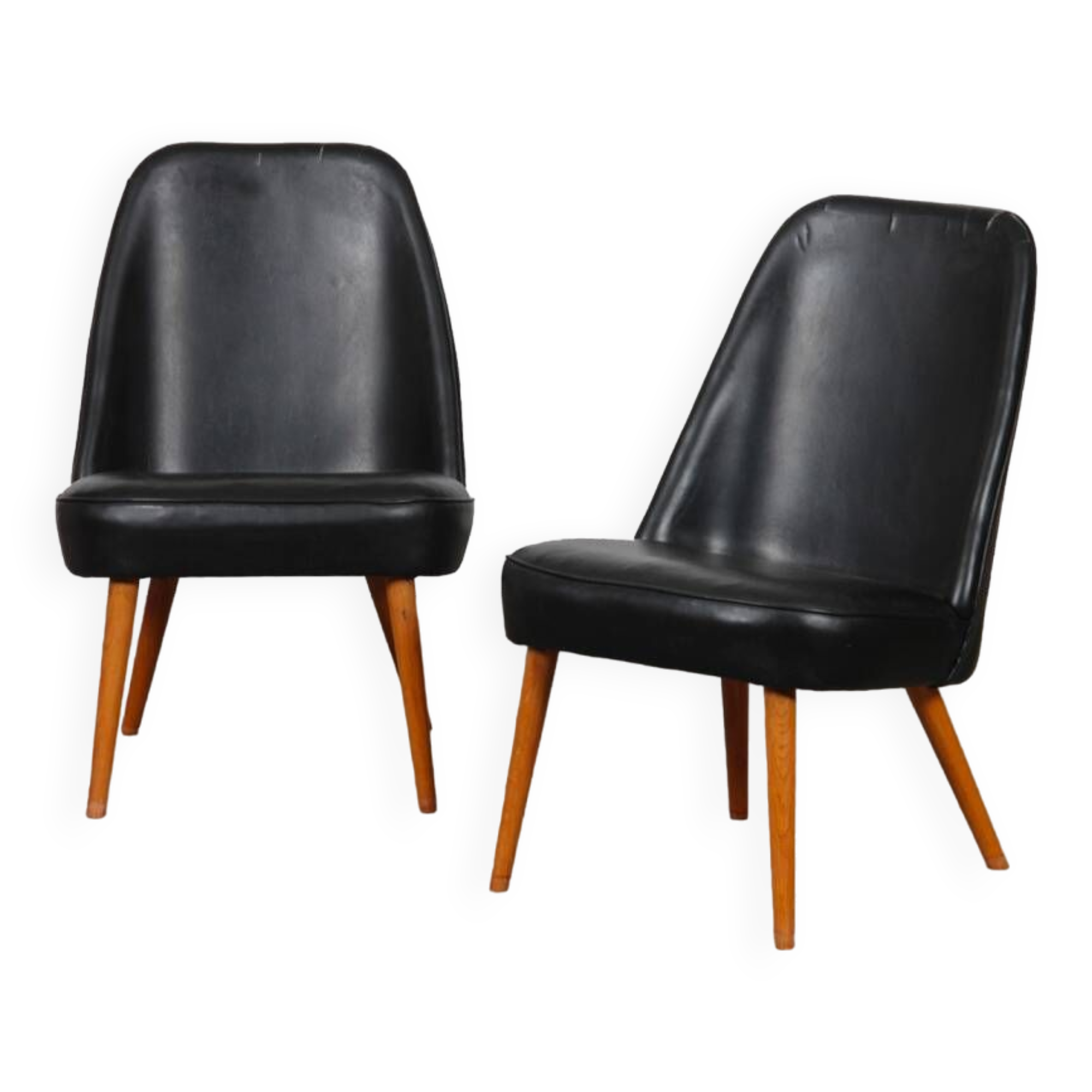 Paire de fauteuils par Ton vers 1960