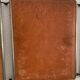 Vintage 1960s triptych barber hairdresser pumpkin mirror - 27 x 68 cm
