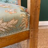 Suite of three antique armchairs