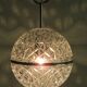 Spherical suspension in cut glass, Belgium 1960-1970