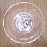 6 crystal wine glasses