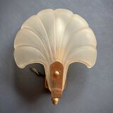 Frosted glass shell wall lamps
