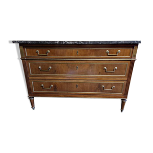 Commode en acajou et