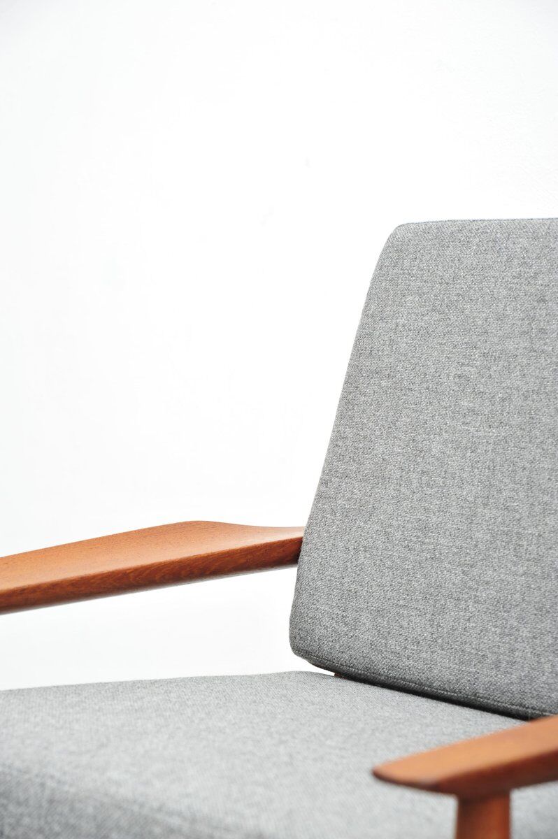 Vintage teak armchairs by Glostrup, 1950s