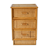 Wicker chest of drawers