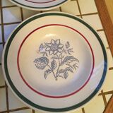 Lot 6 plates dig old good condition