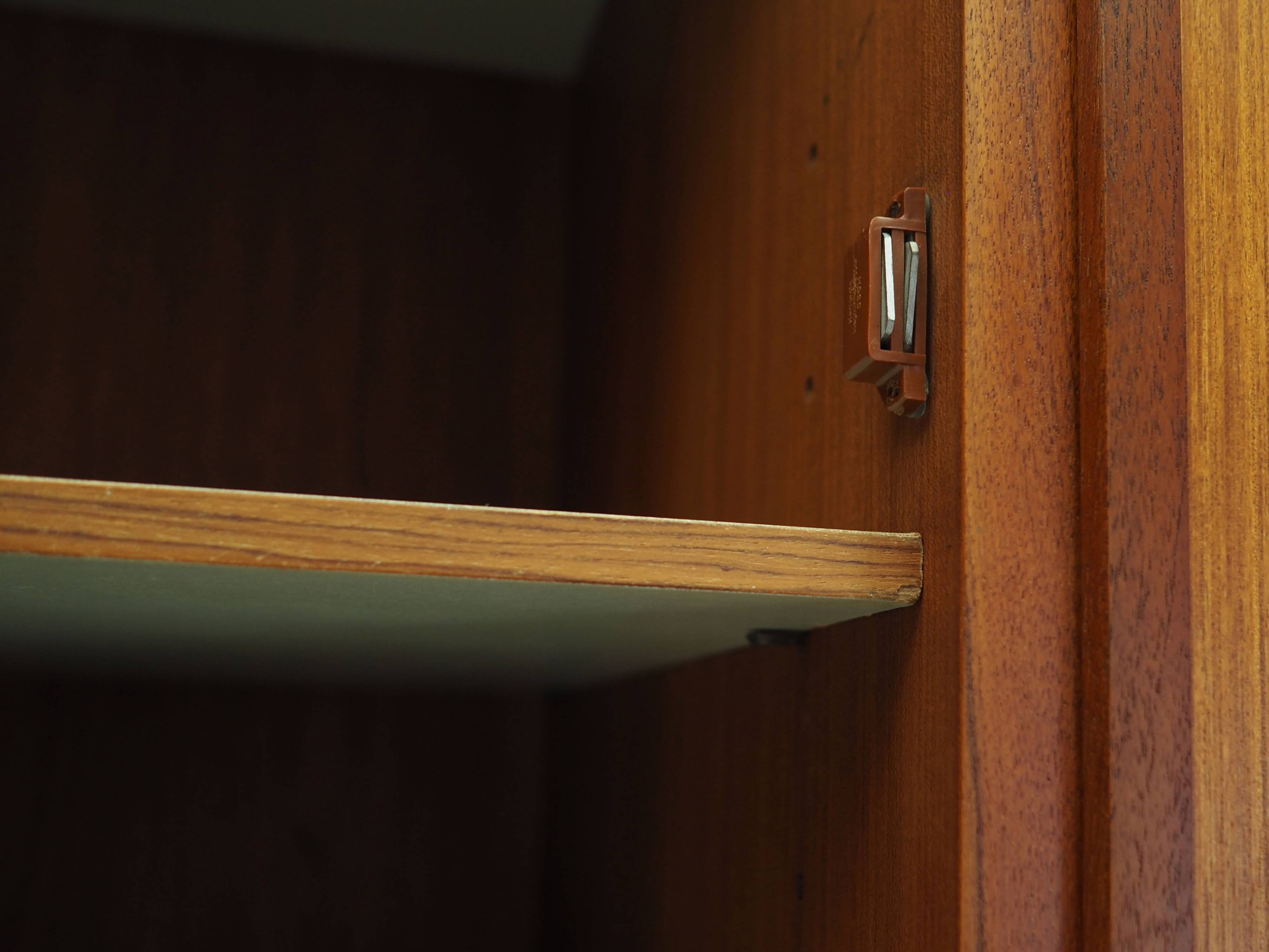 Teak wardrobe, Danish design, 1970s, manufacturer: Omann Jun