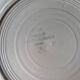Set of 2 antique Sarreguemines earthenware plates with floral decoration