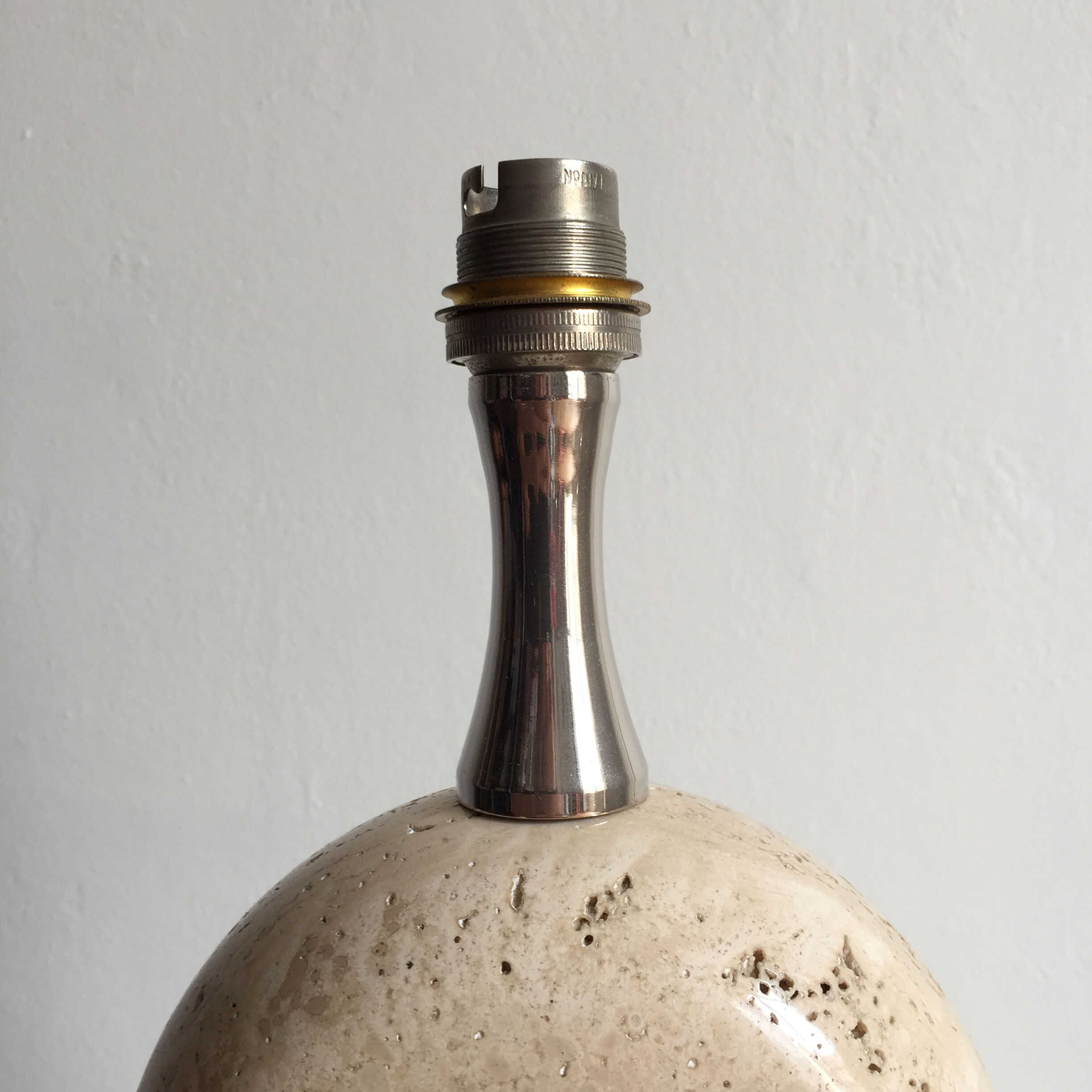 Travertine Lamp, 1960