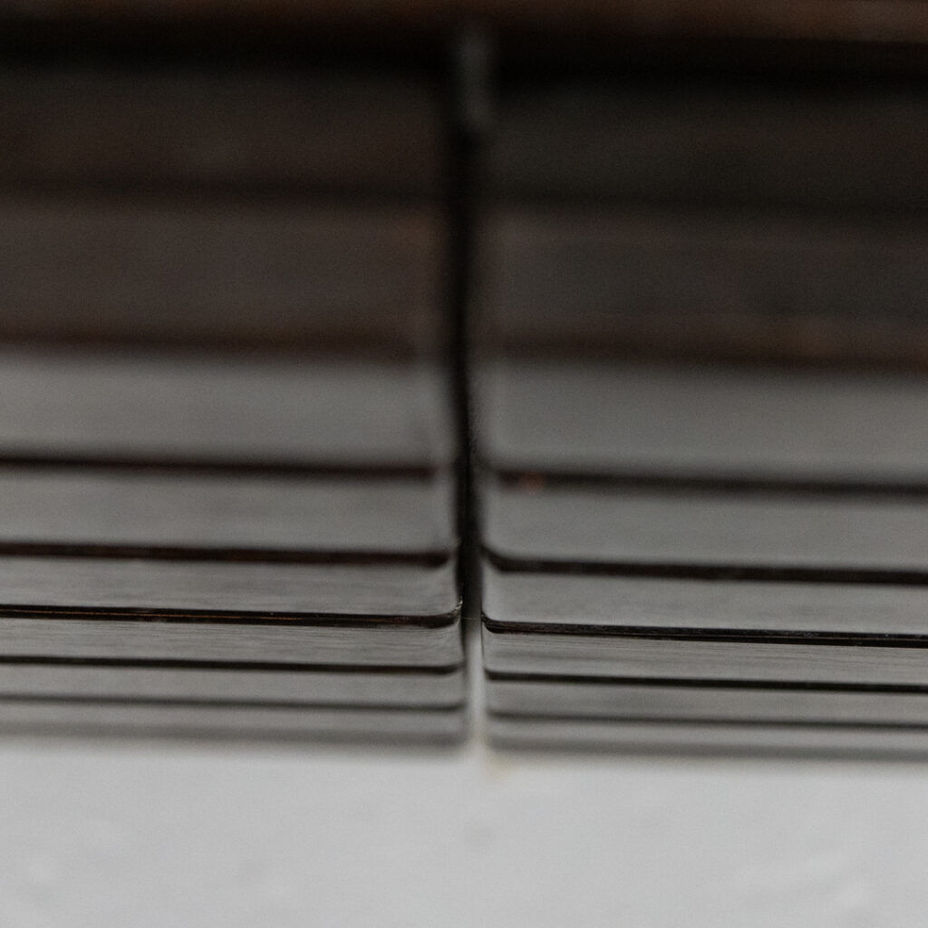 Iroko wood sideboard Maison Regain