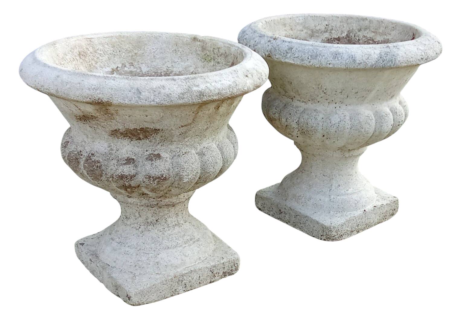 Pair of old Medici stone