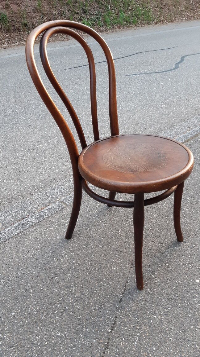 Chair Thonet n°18 seat wood art nouveau