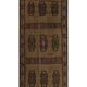 Vintage Turkish hallway rug 58x652 cm