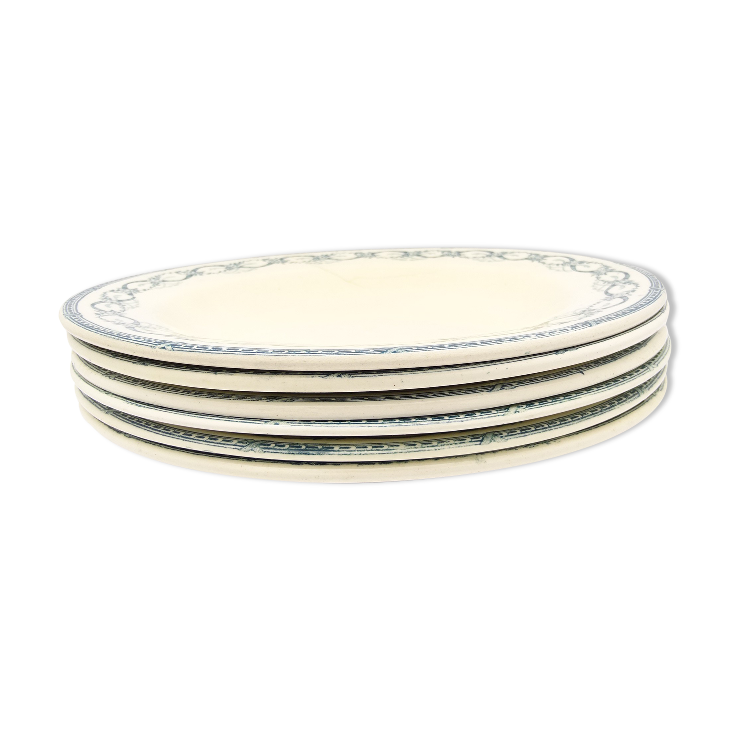 Assiettes creuses des Salins modèle Recamier