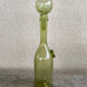 70s biot glass bottle