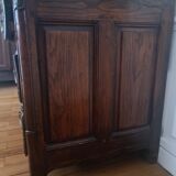 18th century crossbow chest of drawers in oak