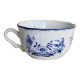 Antique Lancaster cup in white earthenware with blue decoration