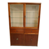 Vintage store cupboard with sliding doors