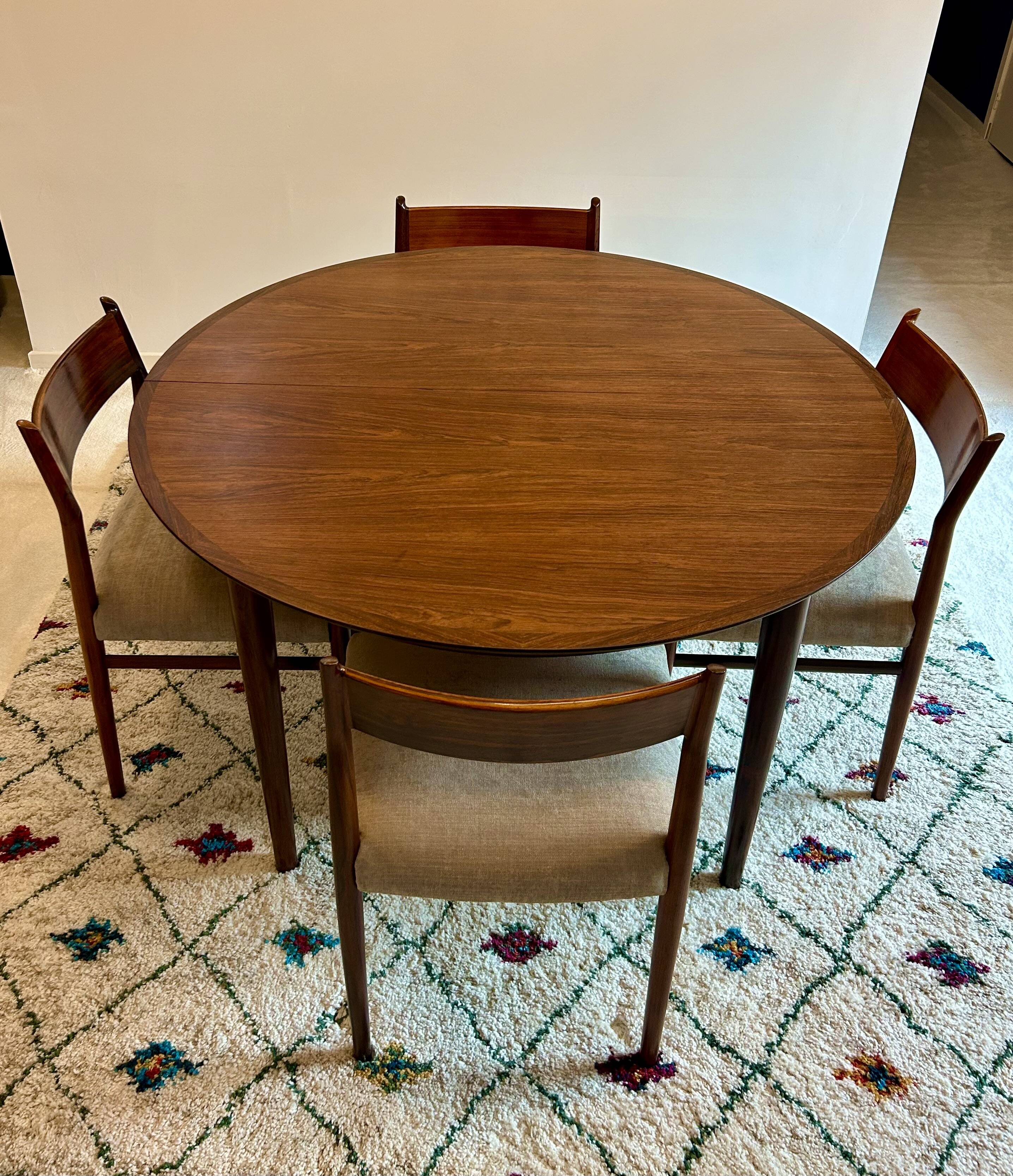 Ensemble de salle à manger par Arne Vodder, 1950s