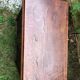 Carved wooden chest and stamped a. dubois