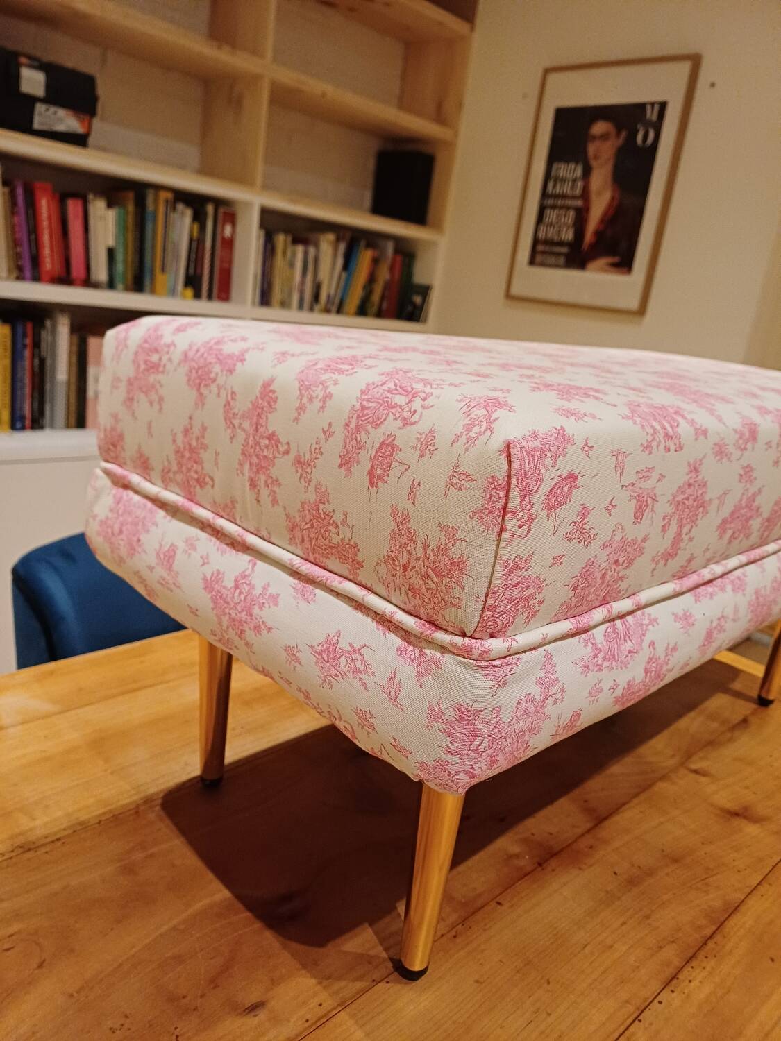 Toile de Jouy chaise longue