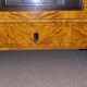Antique German Biedermeier Birch Display Cabinet