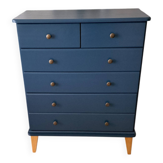 Commode blue ganne