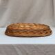 Long vintage rattan wicker basket dimensions