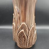 Large Art Deco Earthenware Vase Made in France 1950