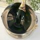 Silver Plated Grape Ice Bucket with Pedestal Tray, French ice bucket