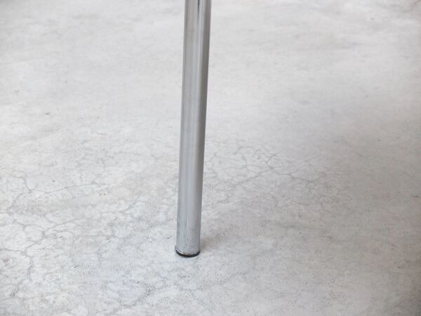 Table à manger ronde dans le style d'Alfred Hendrickx, années 1960.