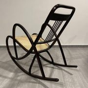 Secession rocking chair no. 7211 by Marcel Kammerer for Thonet