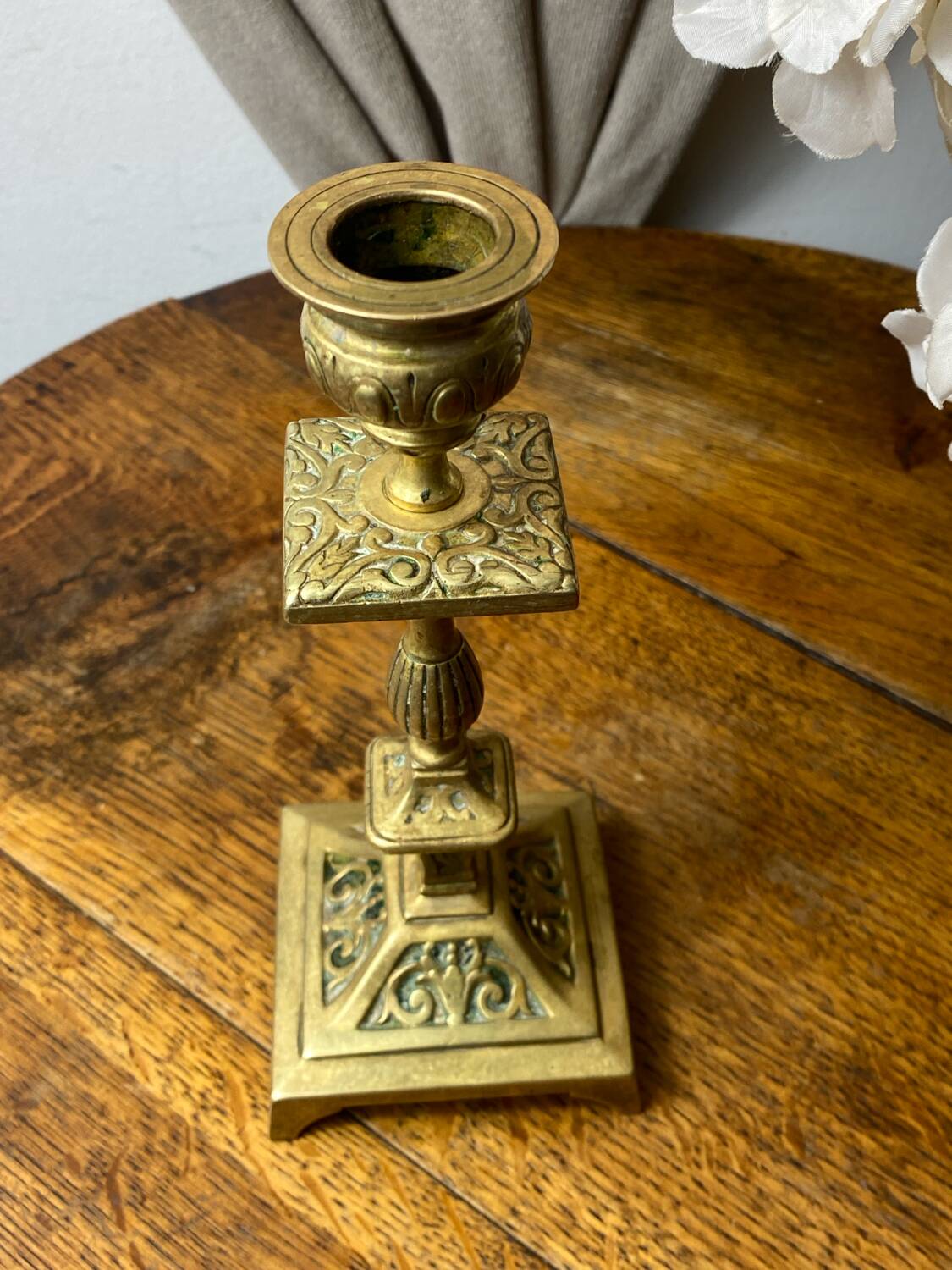 Bronze candlestick