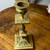 Bronze candlestick