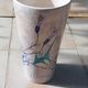 Grand vase rolled ceramic vintage le brescon vallauris 31 cm condition new