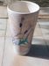 Grand vase rolled ceramic vintage le brescon vallauris 31 cm condition new