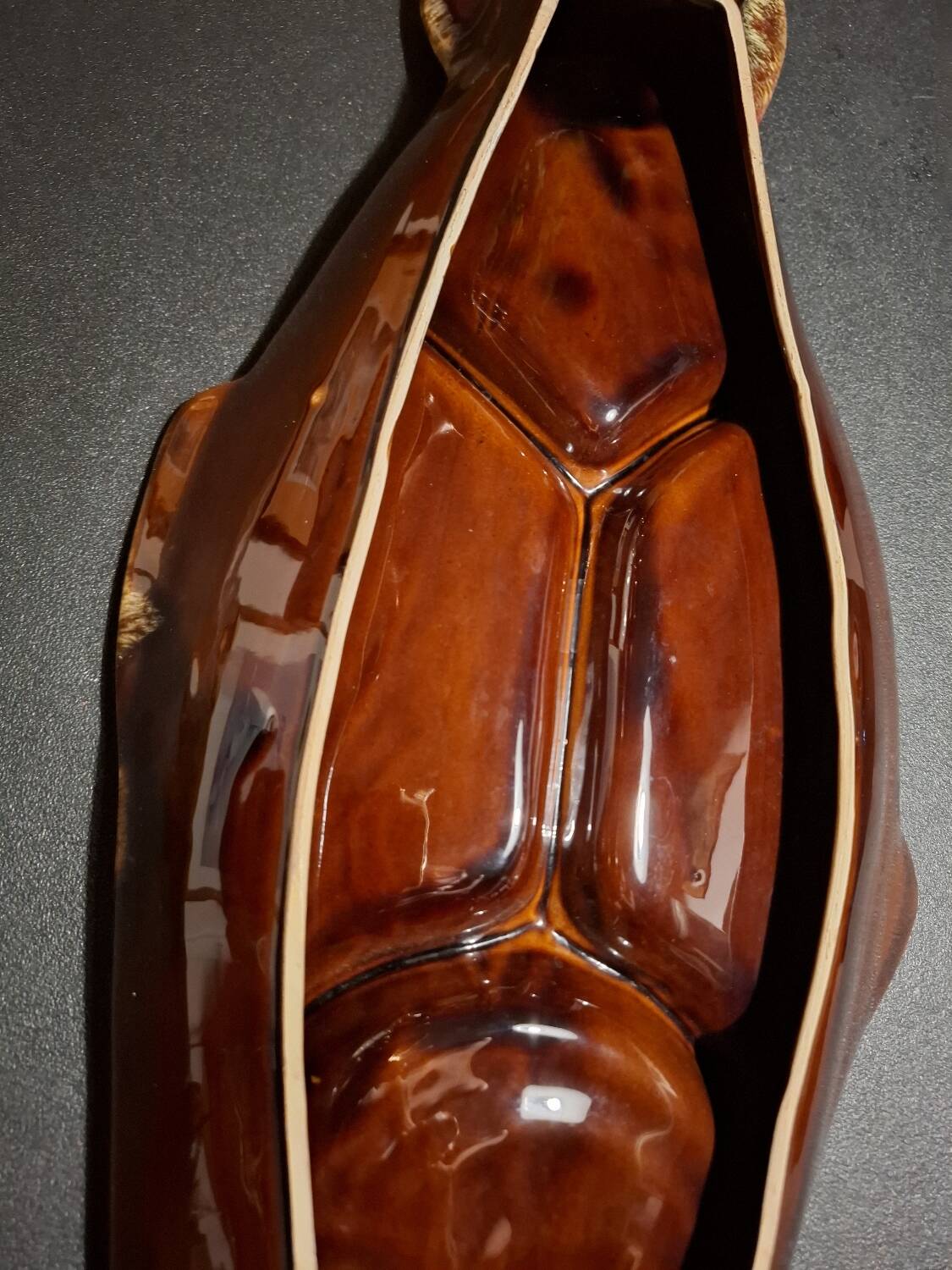 Vintage compartment plate Vallauris