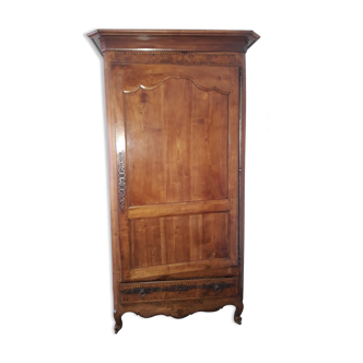 Antique wardrobe or standing man