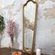 Mirror in gilded wood