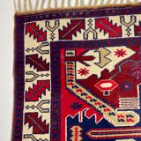 Handmade oriental wool rug 200cmx110cm