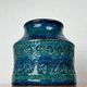 Mid-Century Modern Rimini Blu Pottery Vase by Aldo Londi for Bitossi, Italy, 1960s