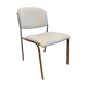 Vintage chair in curly wool