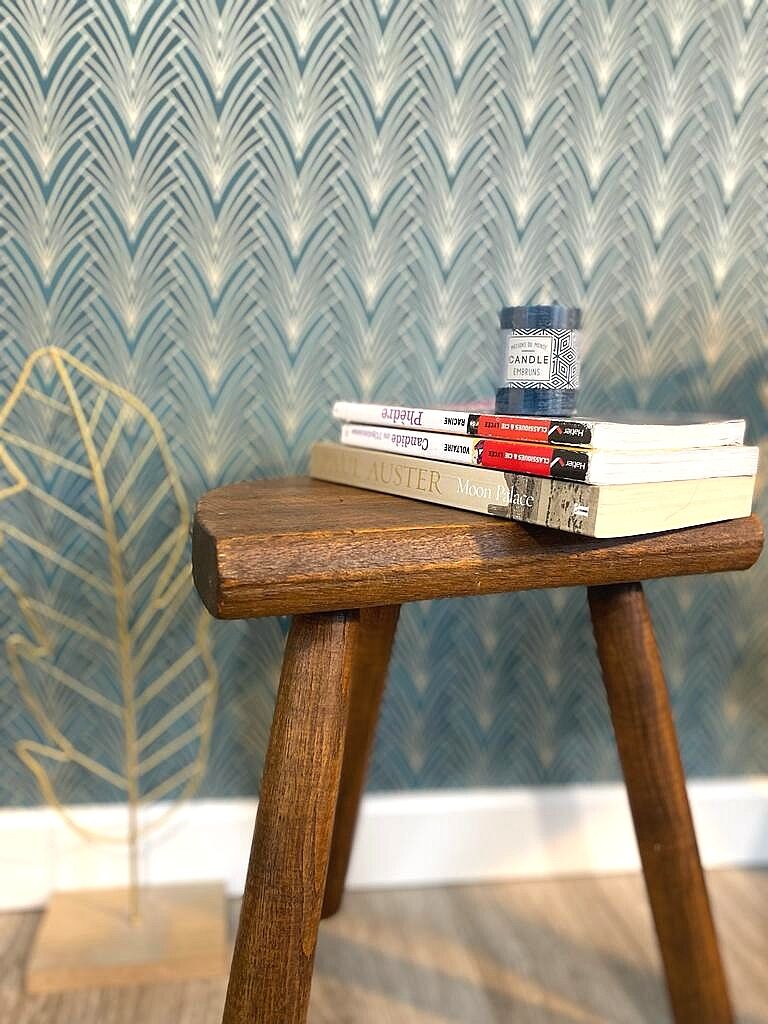 Pair of tripod stools