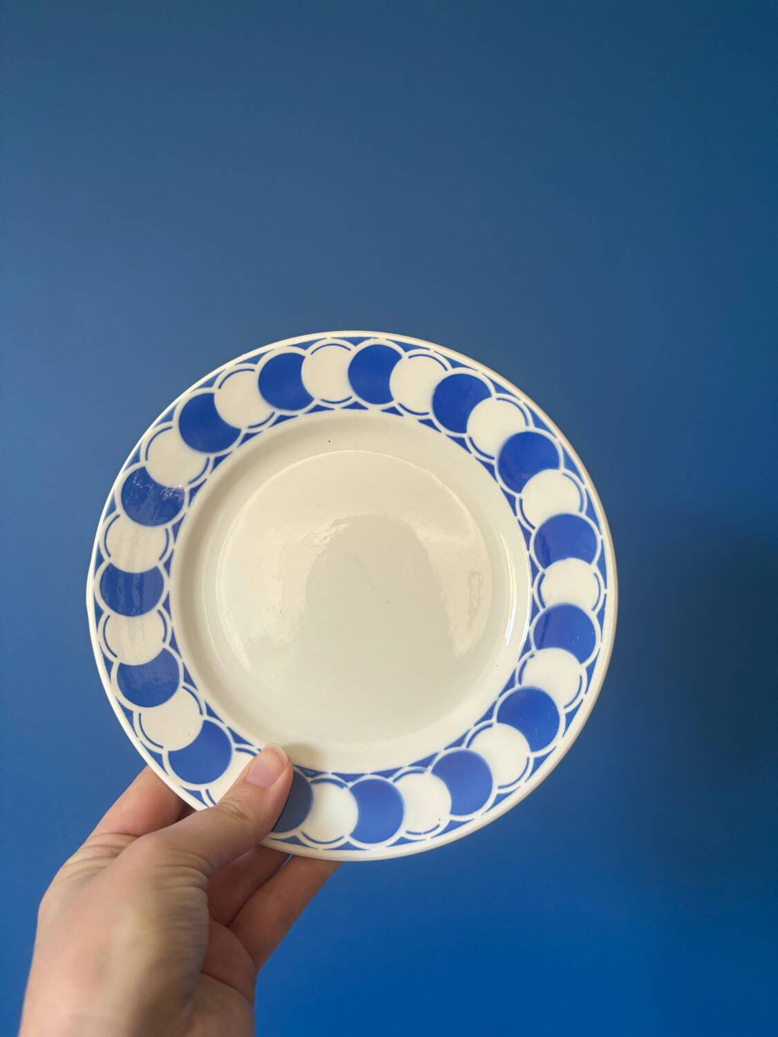 Set of 6 Digoin Sarreguemines dessert plates – Dorothy model – v